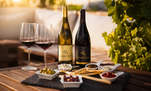 Wein und Essen Bild